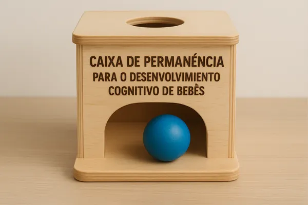 Caixa de Permanência para o Desenvolvimento Cognitivo de Bebês