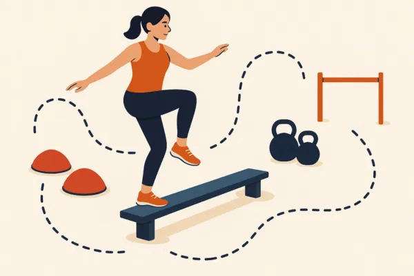 Circuitos de Movimento: Como Criar Percursos que Desenvolvem Força e Equilíbrio