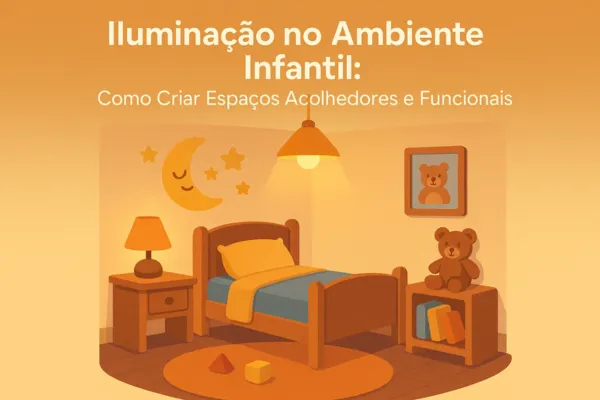 Iluminação no Ambiente Infantil: Como Criar Espaços Acolhedores e Funcionais