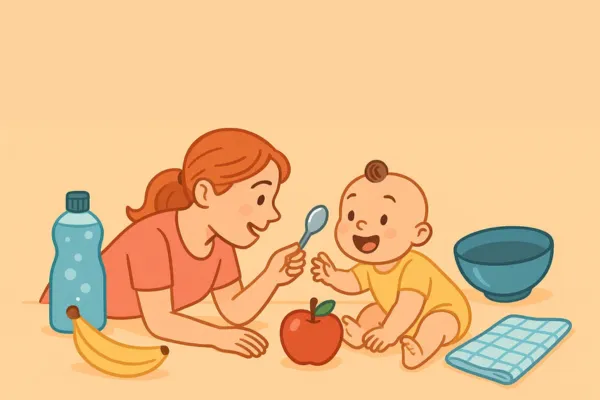 Estímulos para Bebês de 0 a 12 Meses Usando Objetos do Dia a Dia