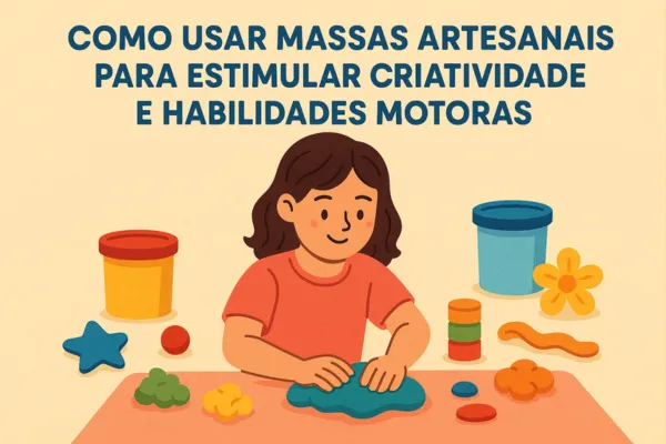 Como Usar Massas Artesanais para Estimular Criatividade e Habilidades Motoras